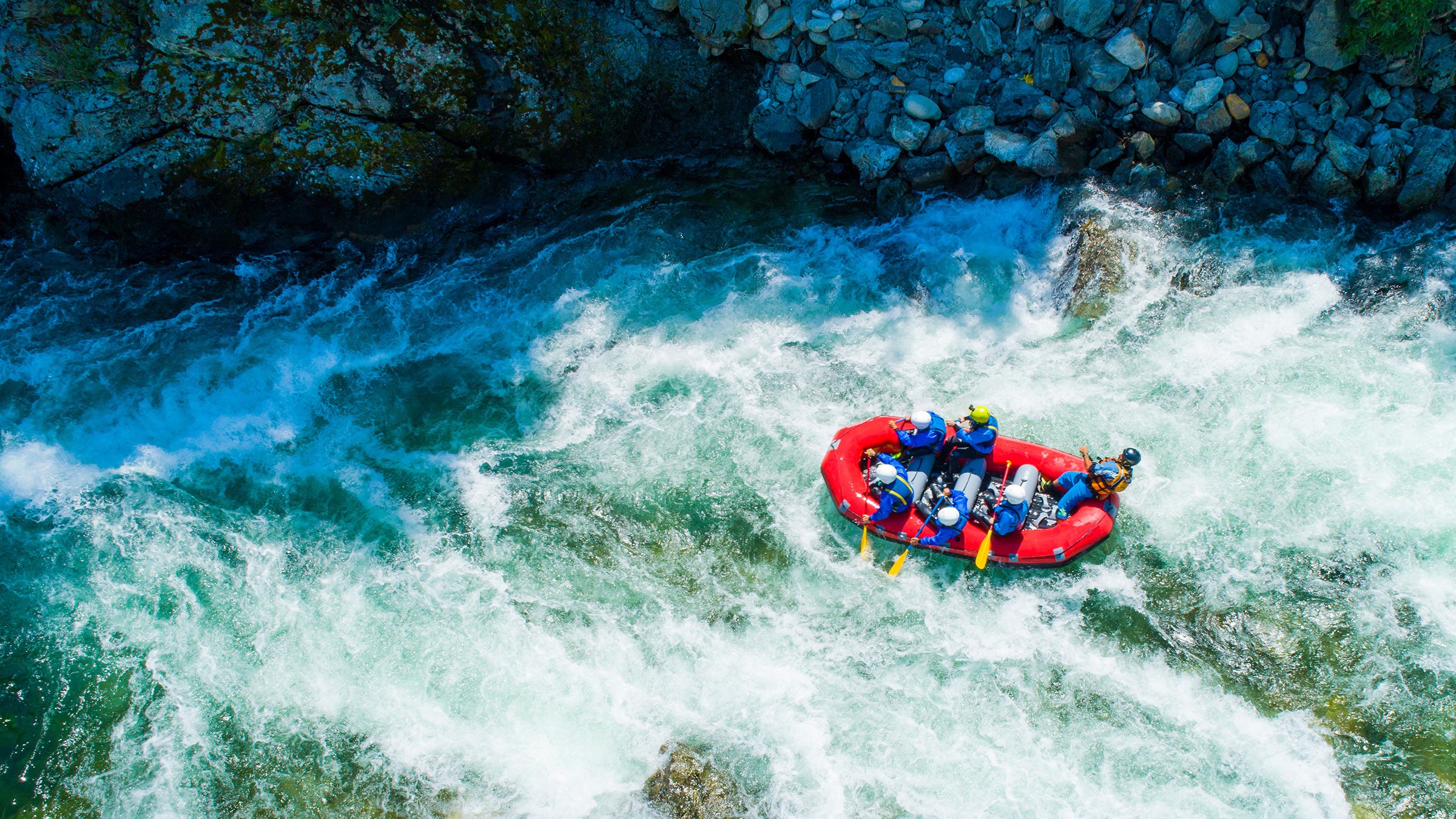 white water rafting