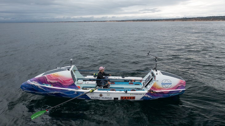 Pfendler and her boat