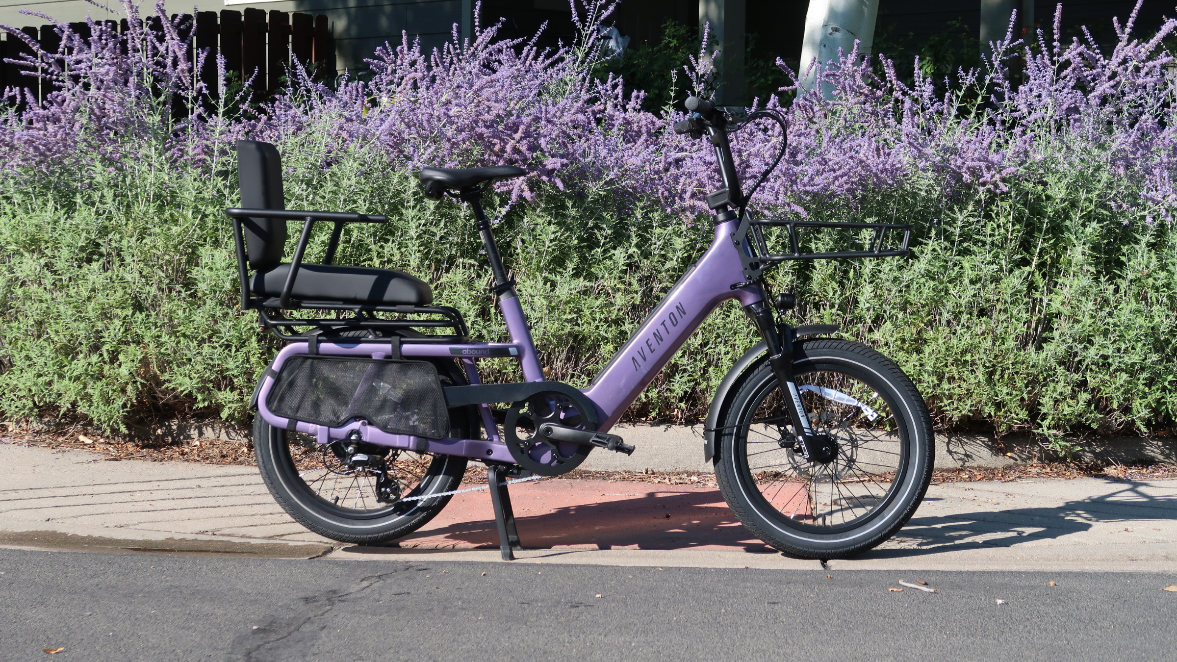Aventon Abound SR Commuter Ebike purple