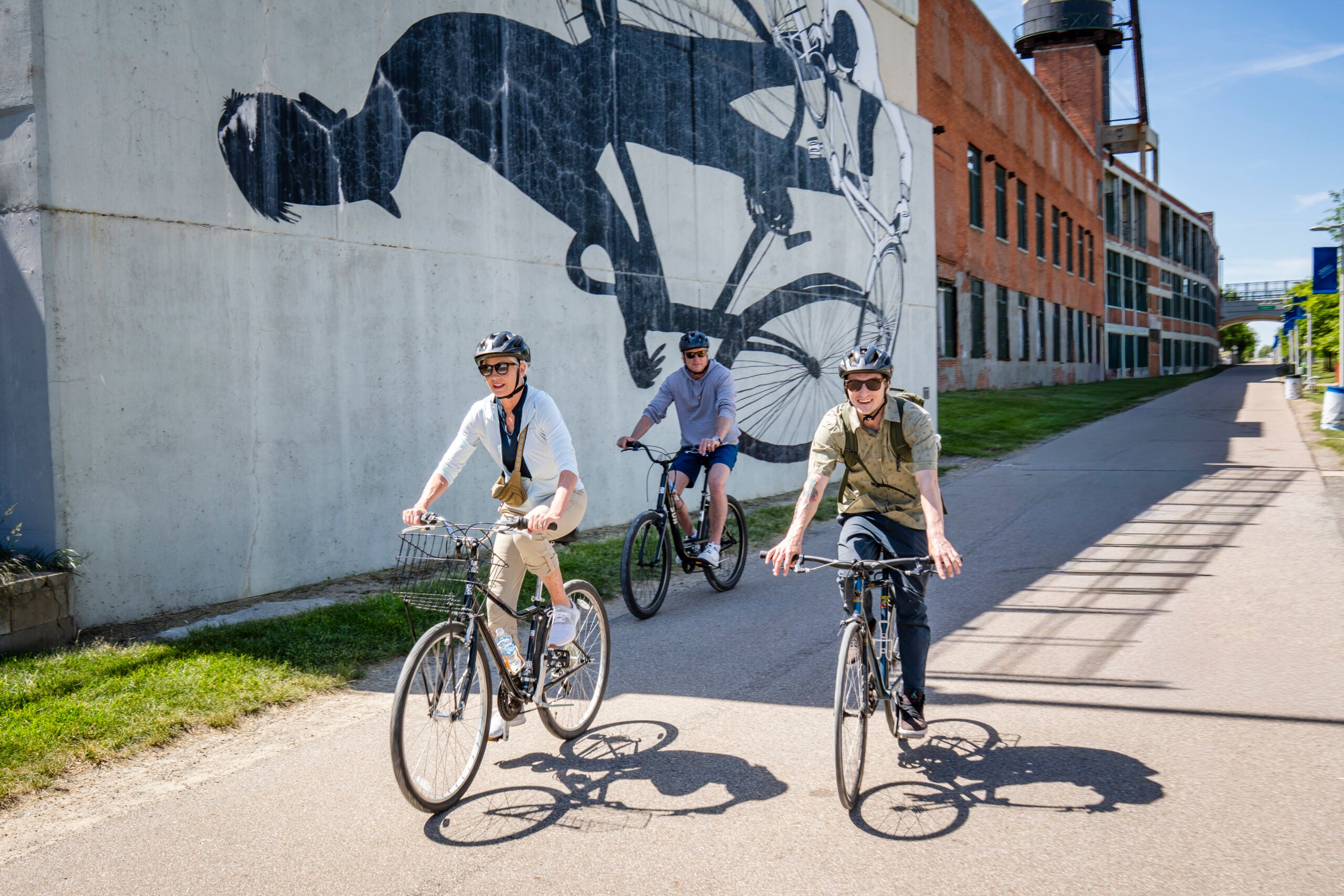 Cruise the Dequindre Cut Greenway with Wheelhouse Detroit