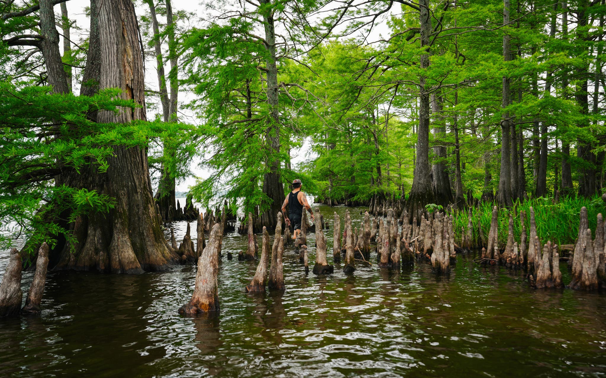 What’s the Hardest Part of Catfish Noodling? Nailing the Instagram Shot.
