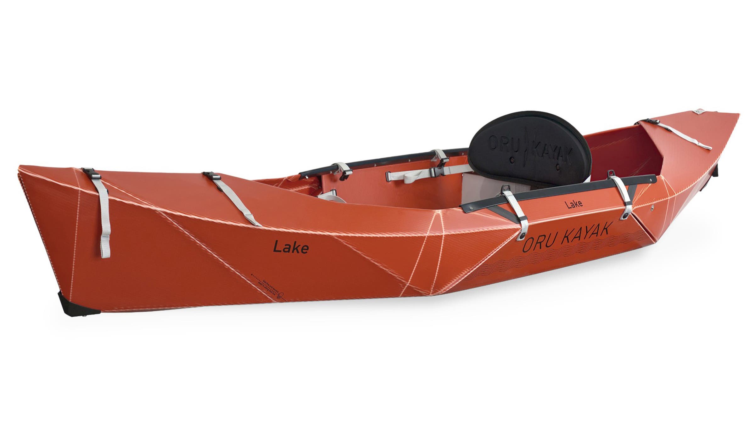 Oru Lake Sport foldable kayak.
