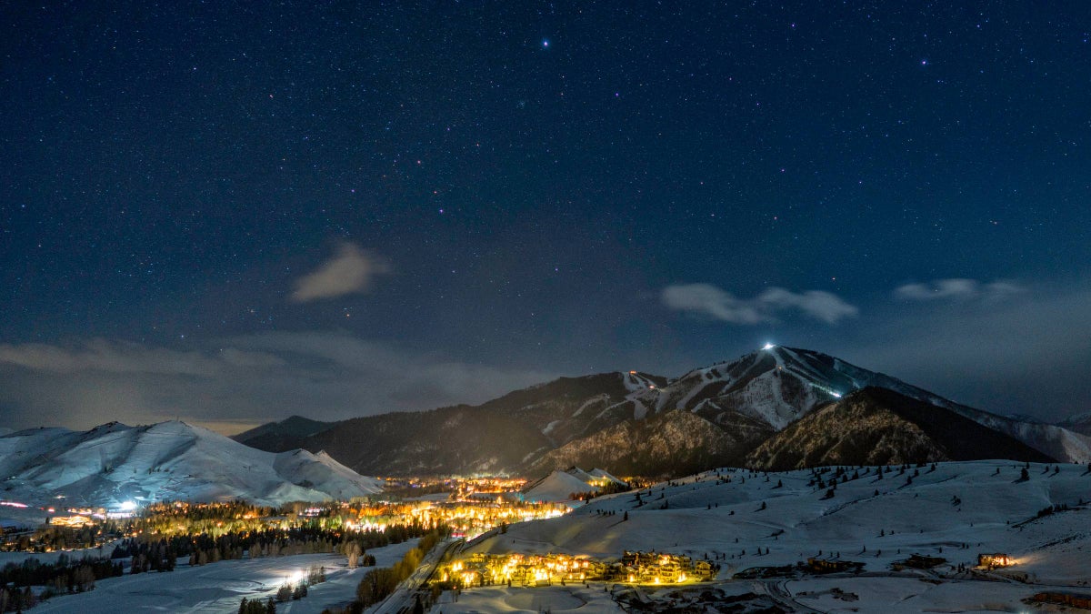 Sun Valley Resort Just Became the First DarkSky-Certified Ski Resort in the U.S.