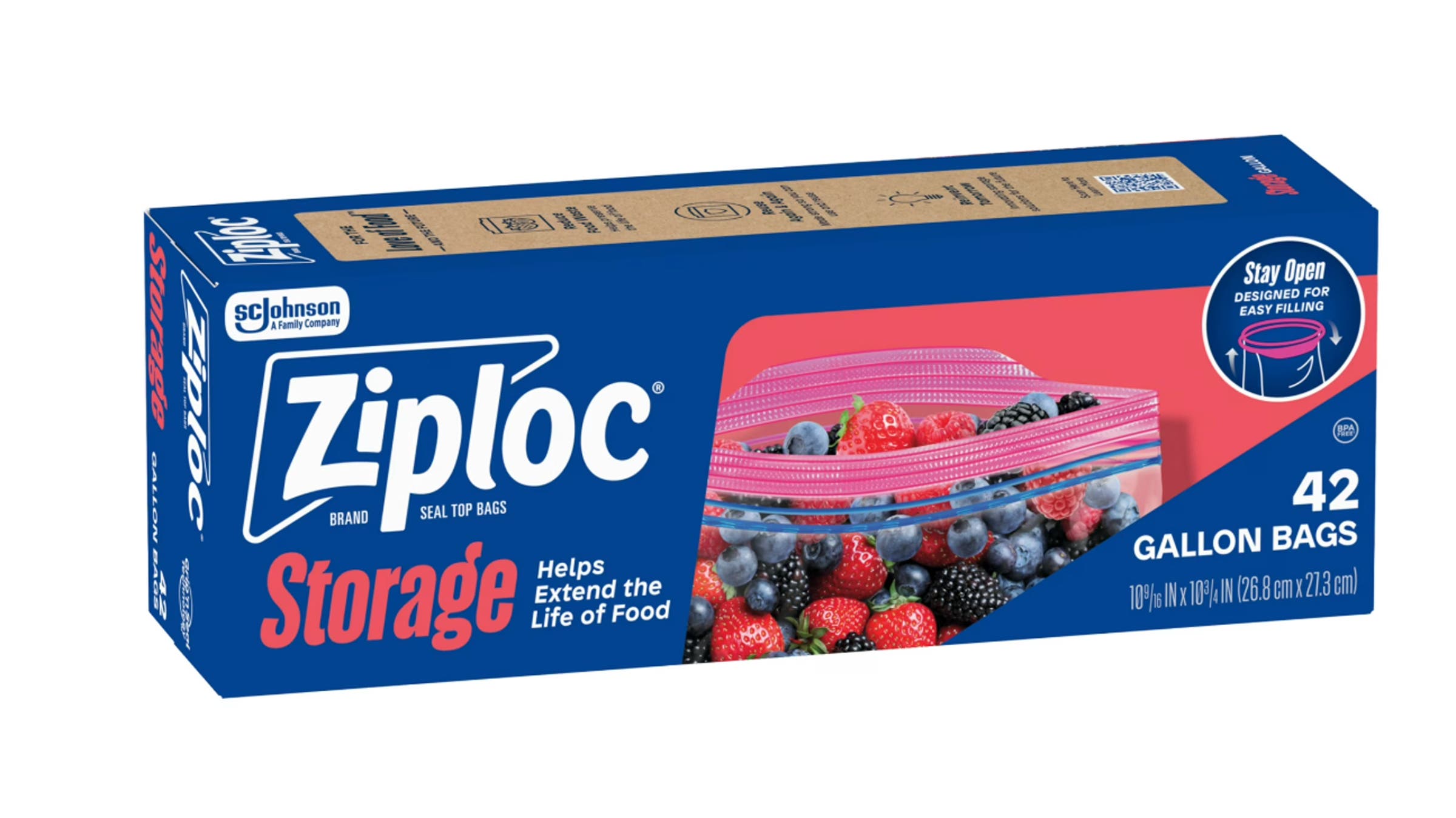 Ziploc storage bags