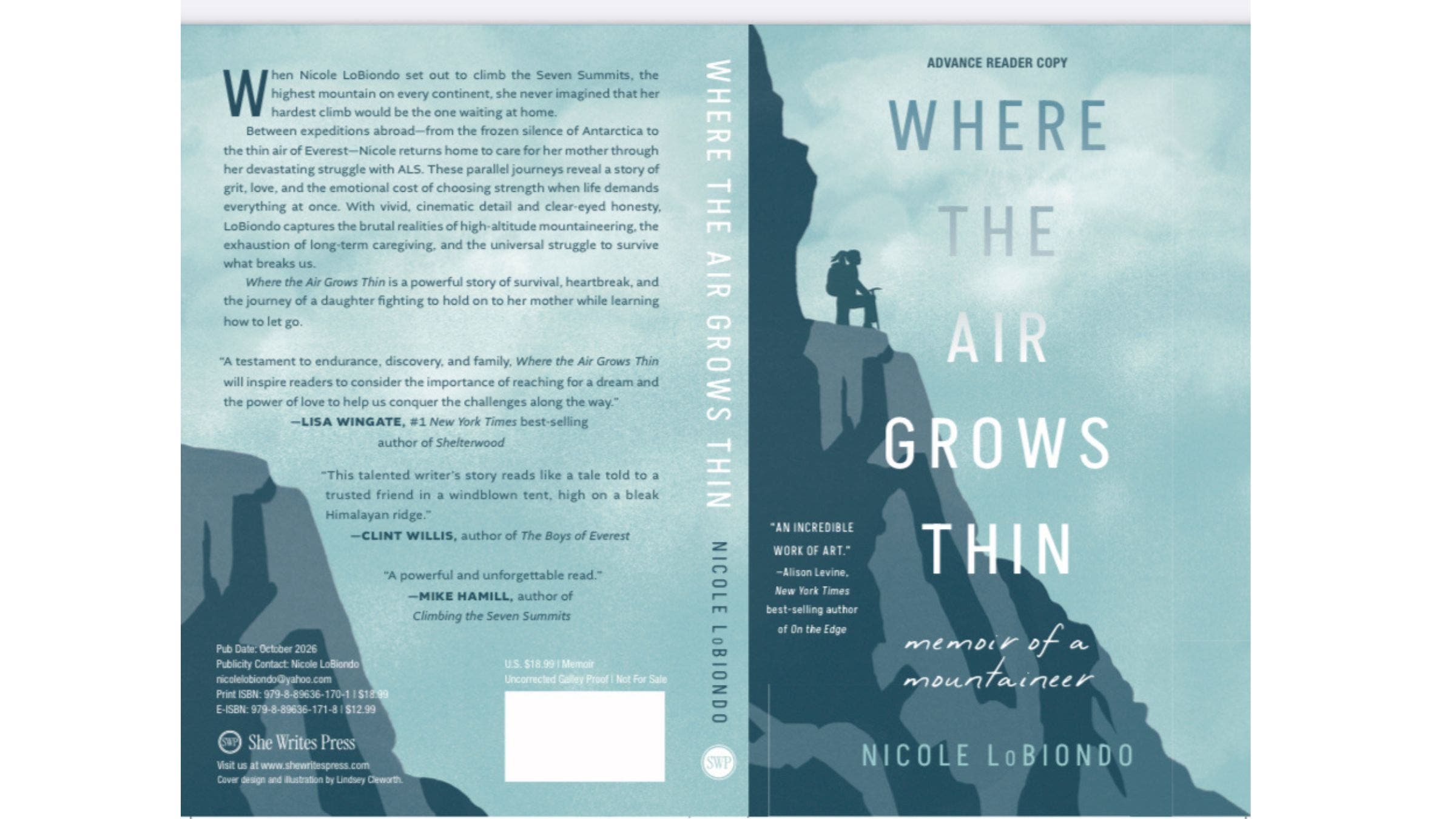 'Where the Air Grows Thin' cover