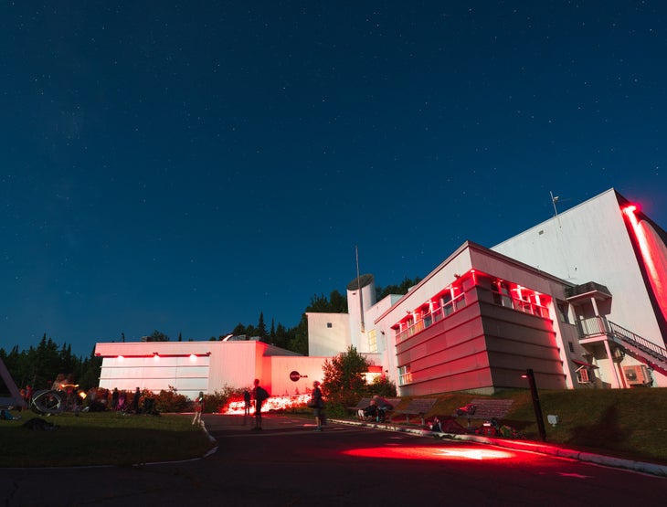 Mont Megantic during 2025 Perseids