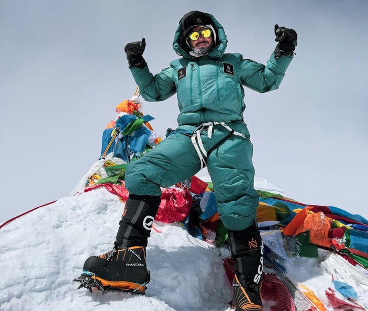 Purja on Everest in May 2026