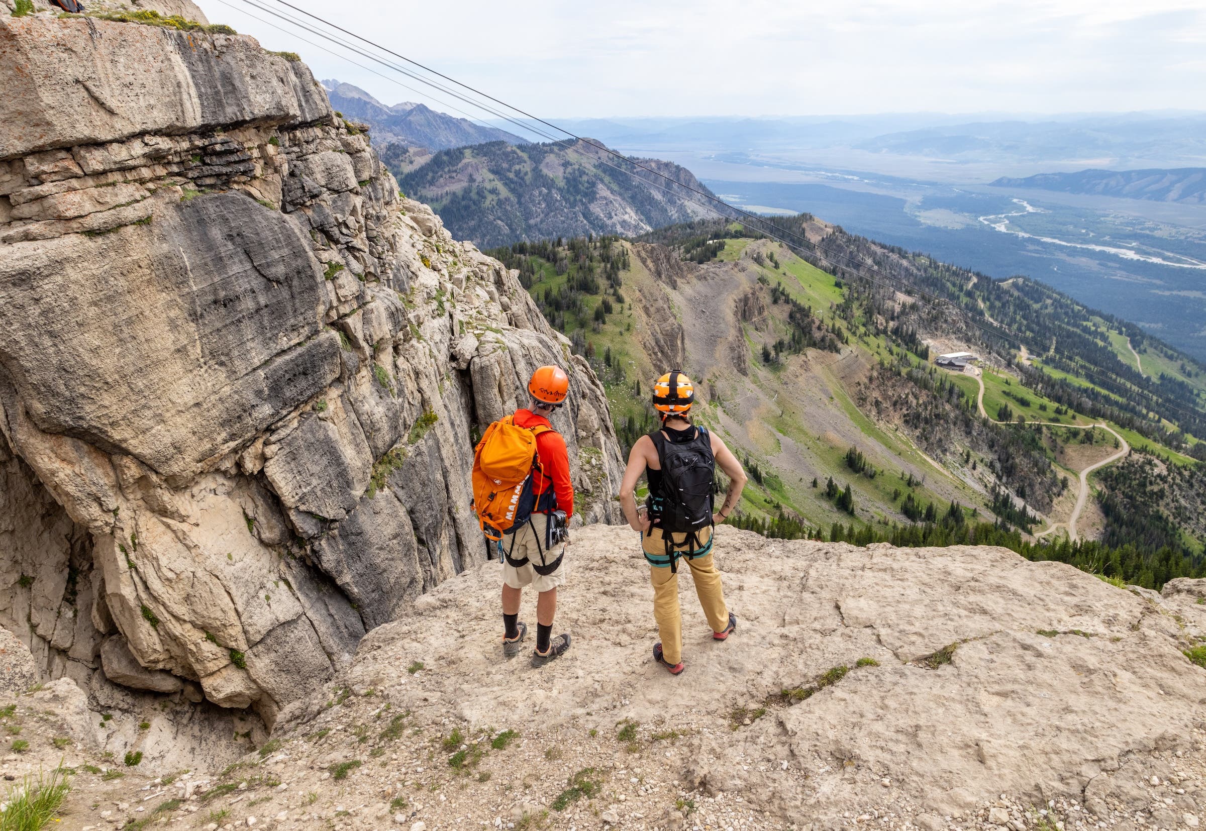 Jackson Hole’s New Corbet’s Couloir Via Ferrata Just Opened. Here’s What It’s Like.