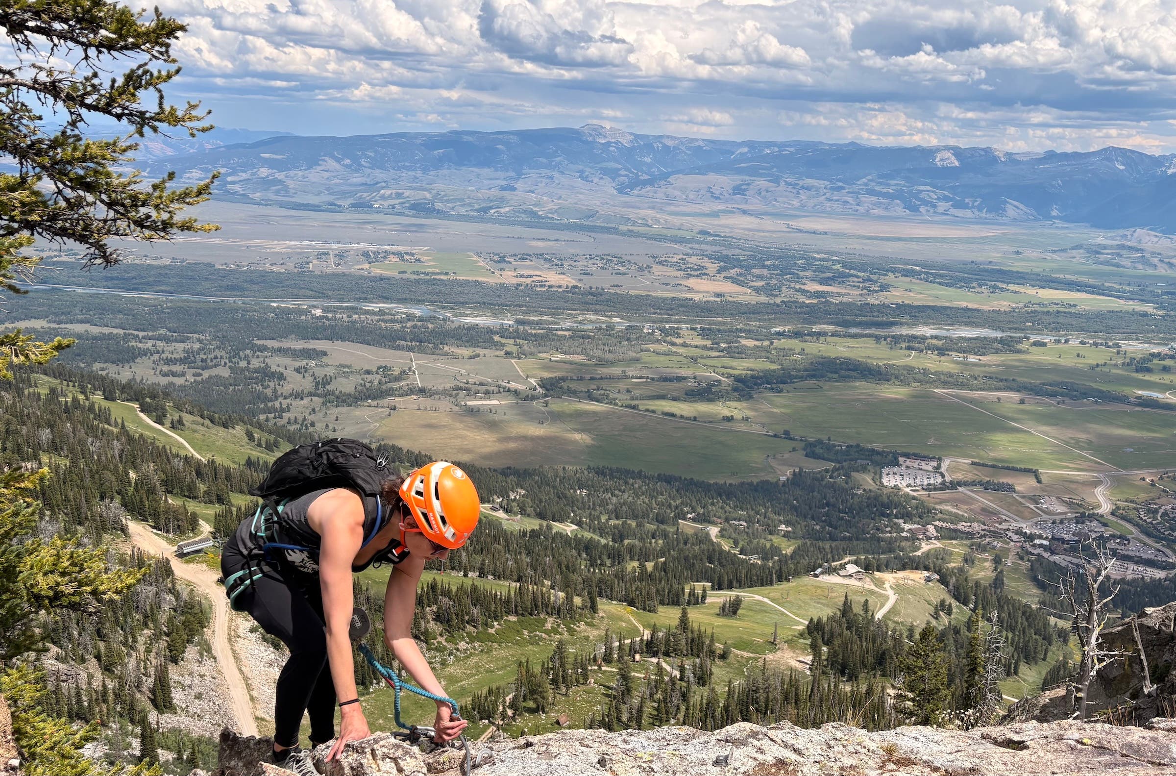 Jackson Hole’s New Corbet’s Couloir Via Ferrata Just Opened. Here’s What It’s Like.