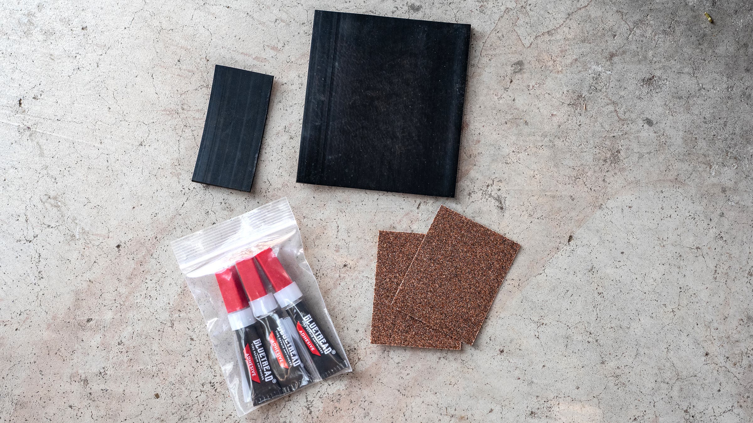 GlueTread sidewall repair kit
