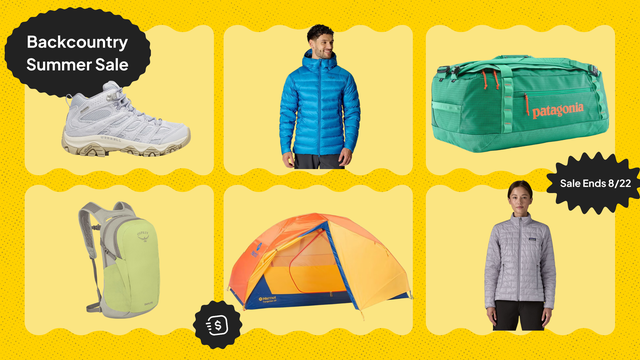 Backcountry's Summer Sale Is a Banger, With Up to 70% Off Outdoor Gear