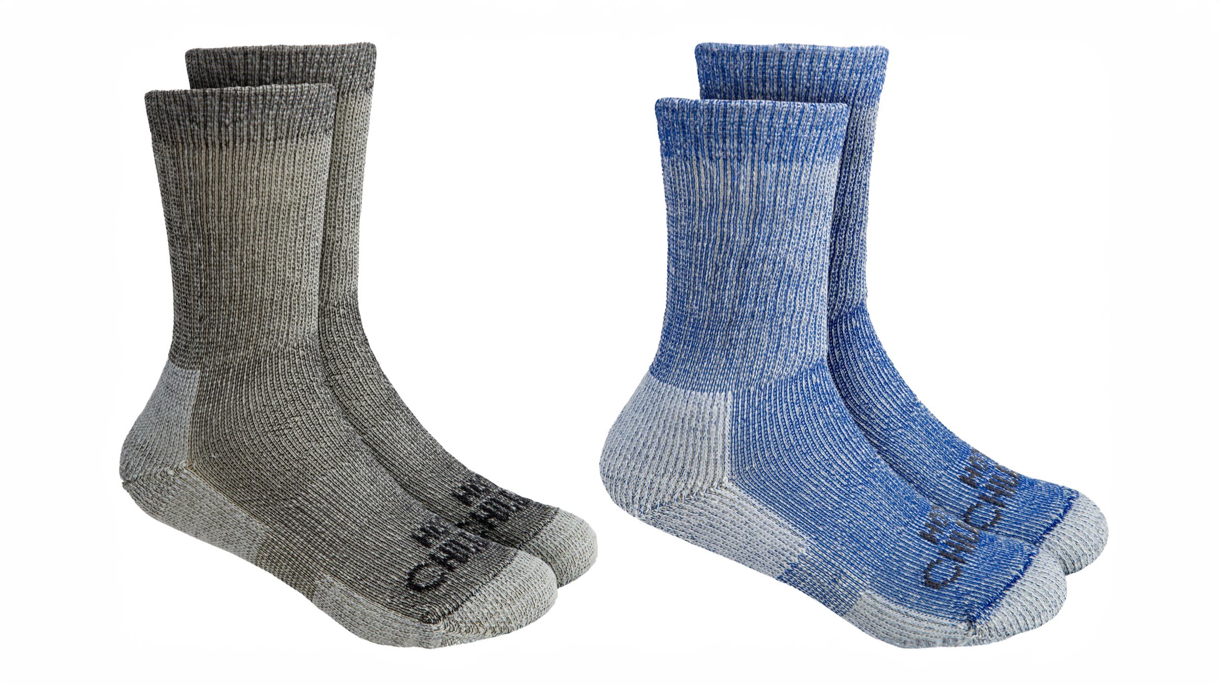 Hot Chillys Youth Wool Trail Socks–4-Pack