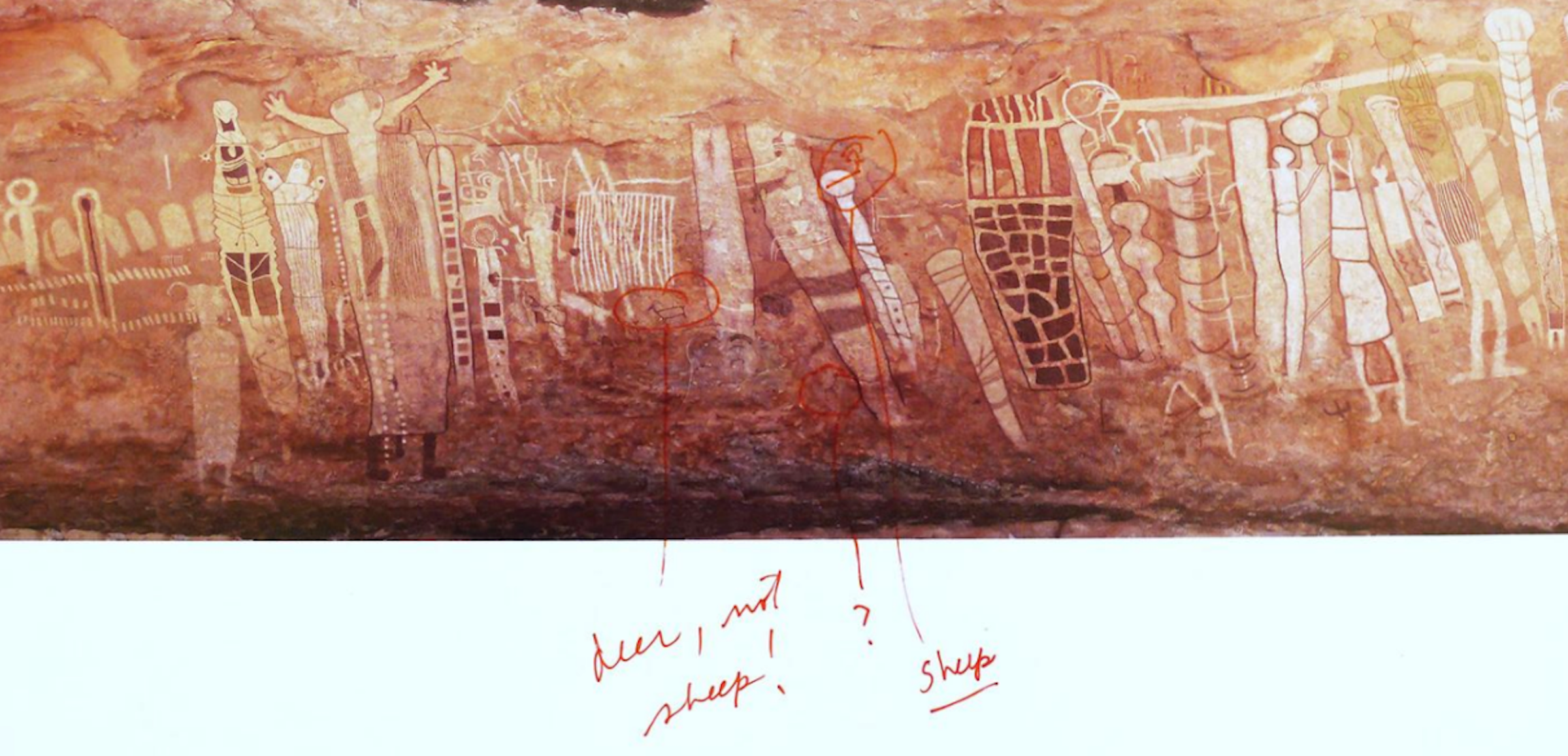 Rock art digitally enhanced by Bill Ott