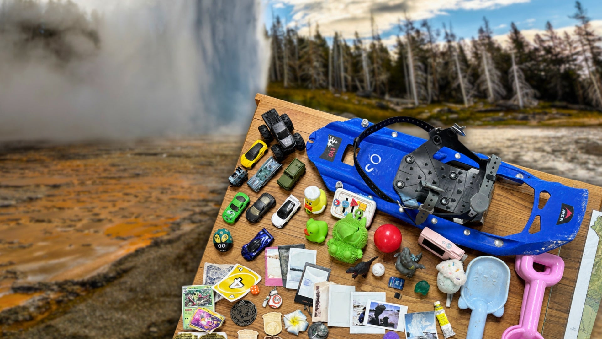 A McDonald’s Toy, Pokémon Cards, and 25,000 Other Items Dropped in Yellowstone's Geysers