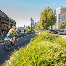 Seattle waterfront bike trails