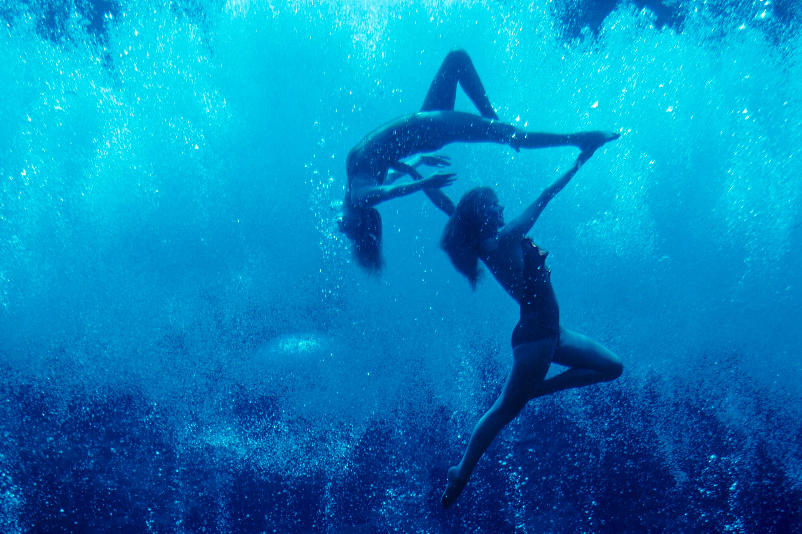 "Mermaids" Swimming in Weeki Watchee Springs