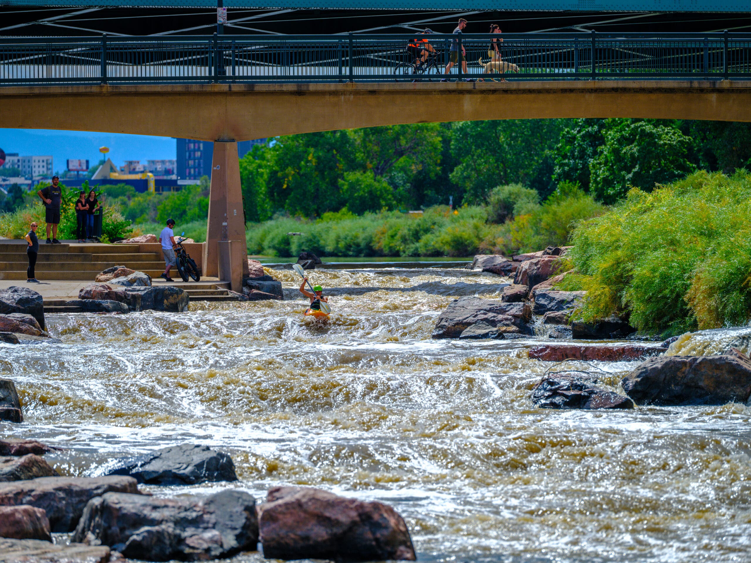 Kayaking in Denver 