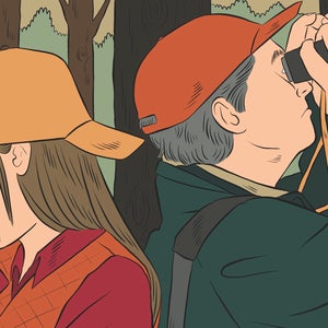 father and dad illustration