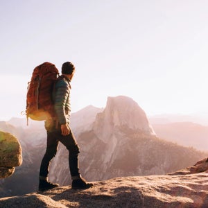 person-hiking