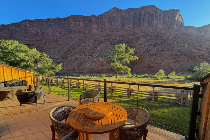 red cliffs lodge in moab