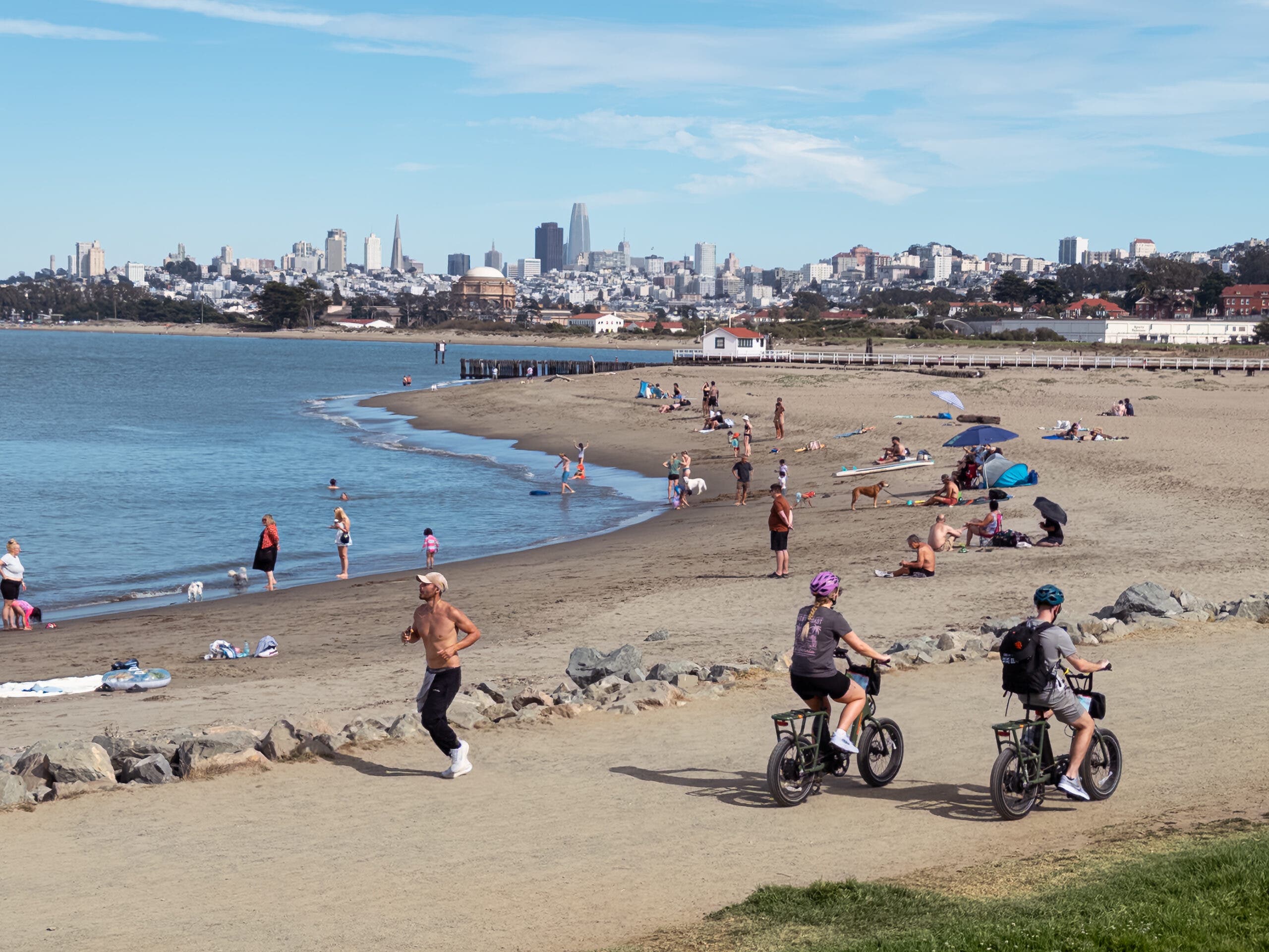 San Francisco beach
