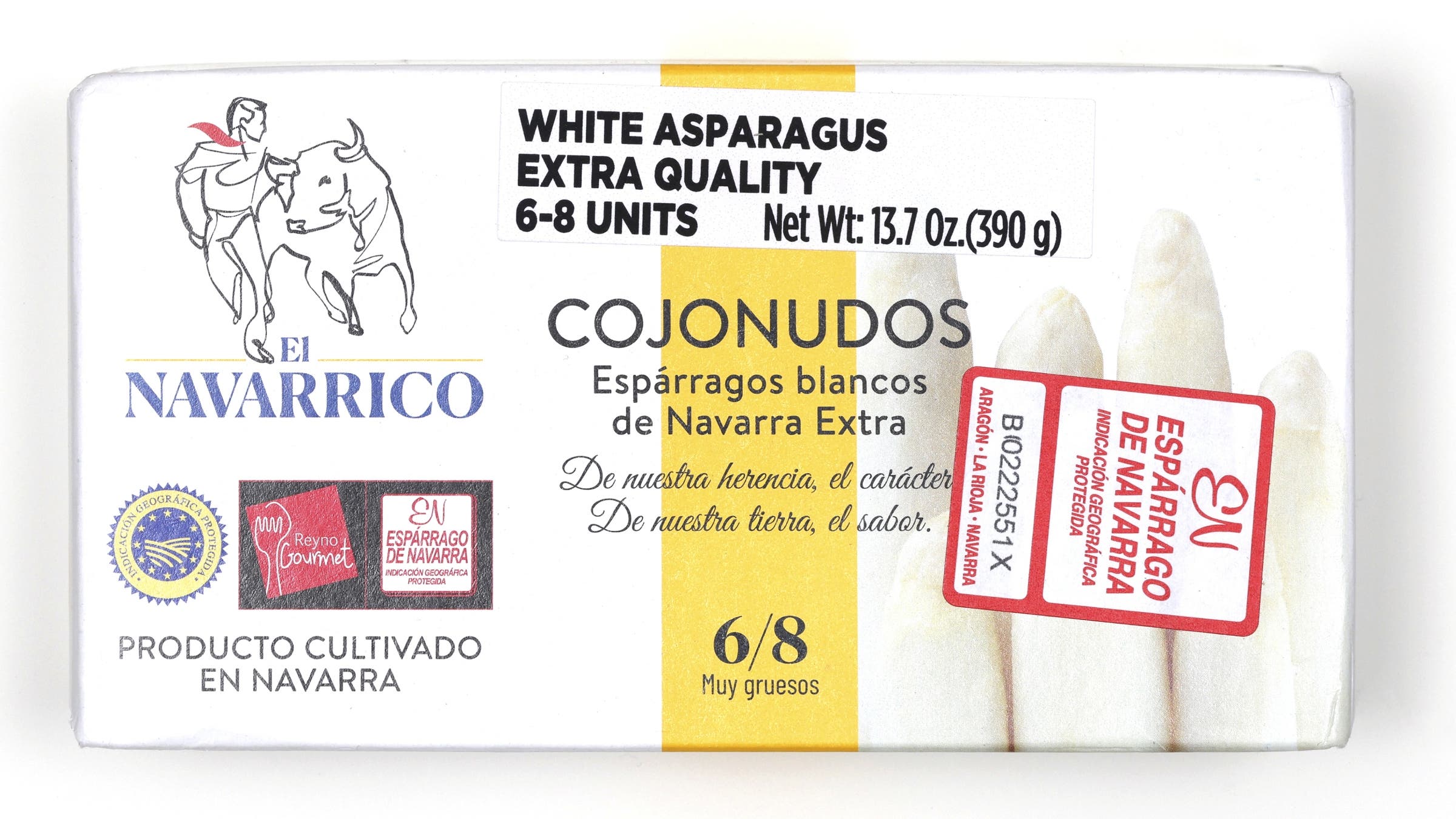 El Navarrico Cojonudos White Asparagus