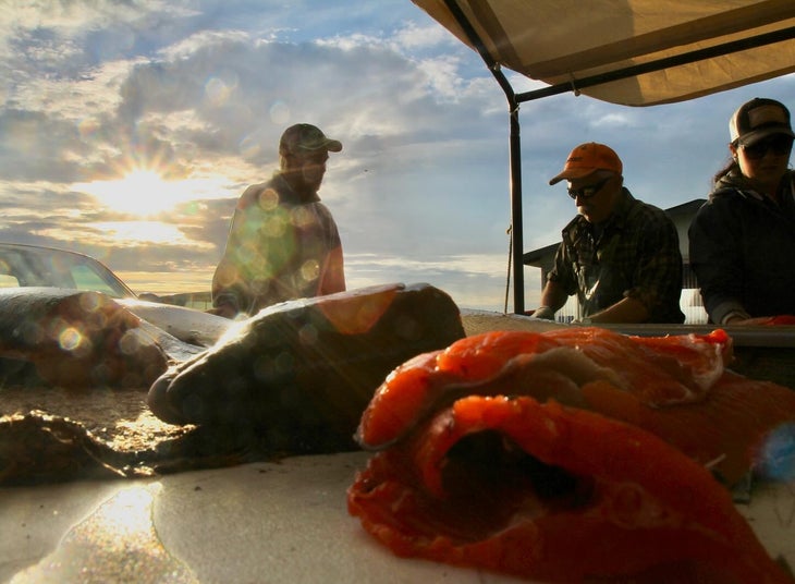 Crescent Creek has been an important salmon fishery for centuries