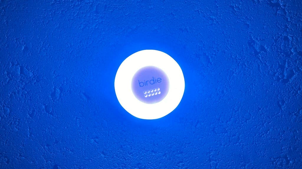 Birdie Disc light for running at night