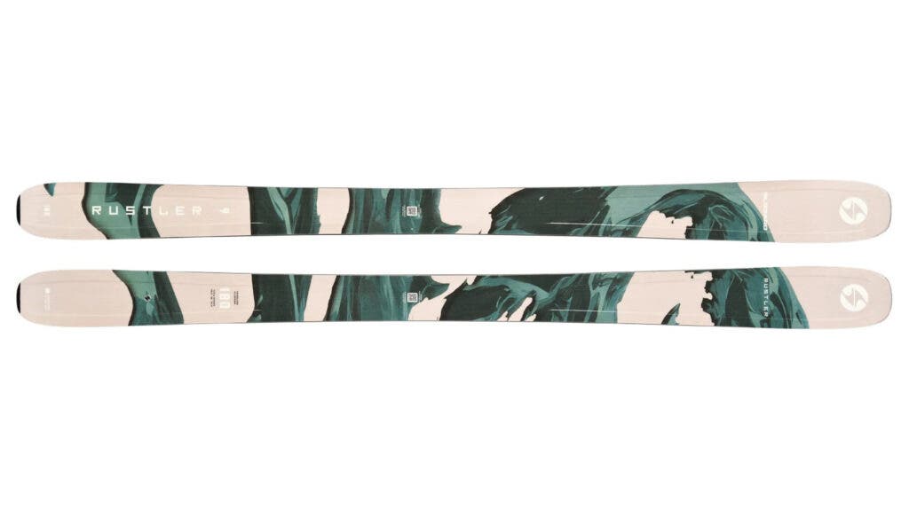 2027 Blizzard Rustler 9 all-mountain ski on white background