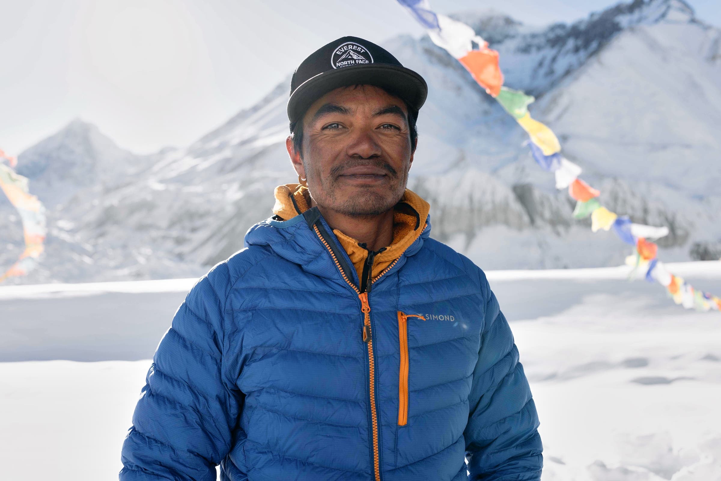 Pur Bahadur "Yukta" Gurung, one of the key members of the summit team