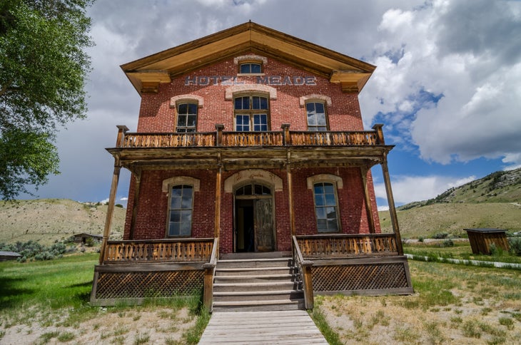 Hotel Meade in Bannack Montana Ghost Town