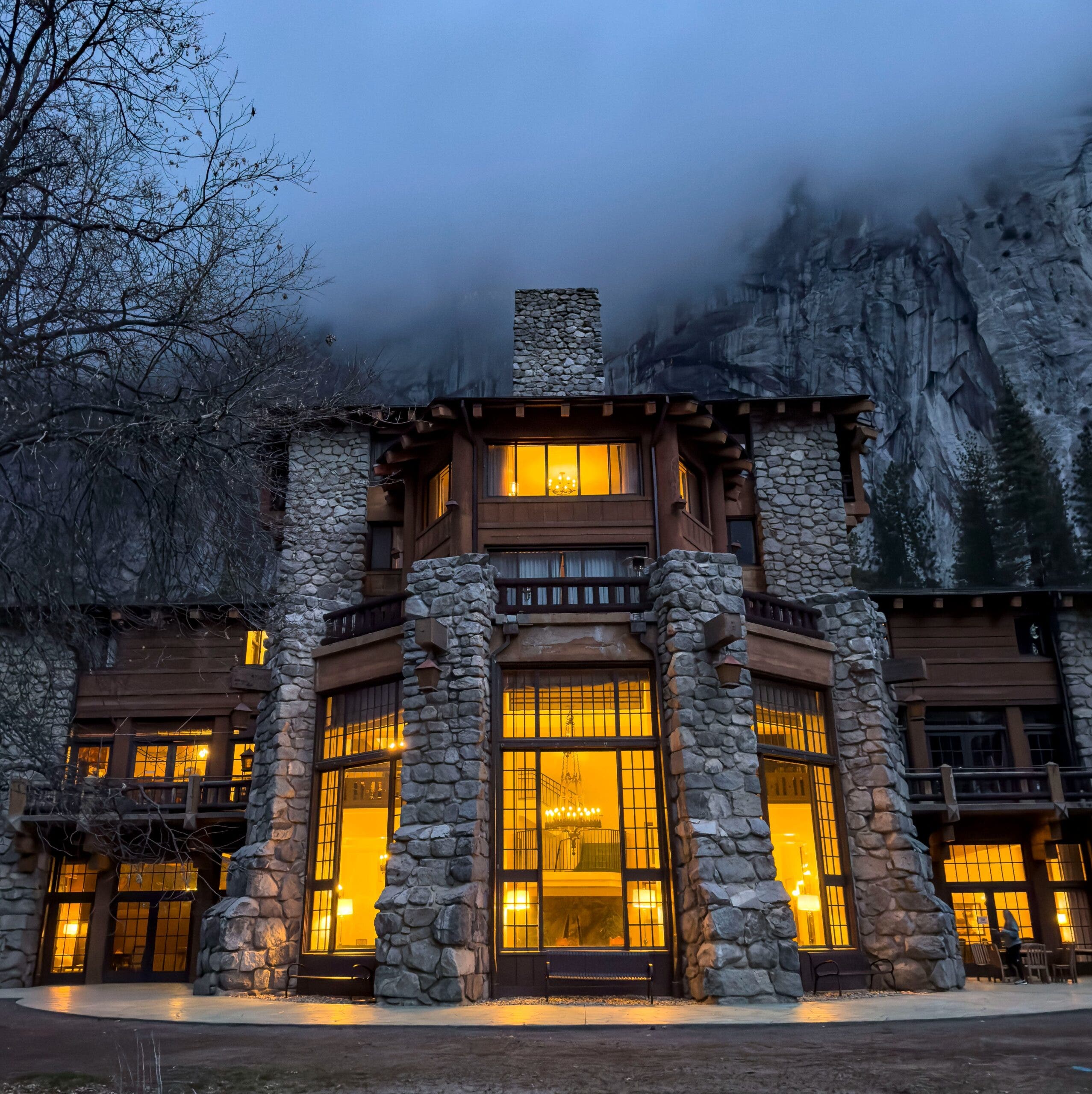 Yosemite Valley's historic Ahwahnee Hotel