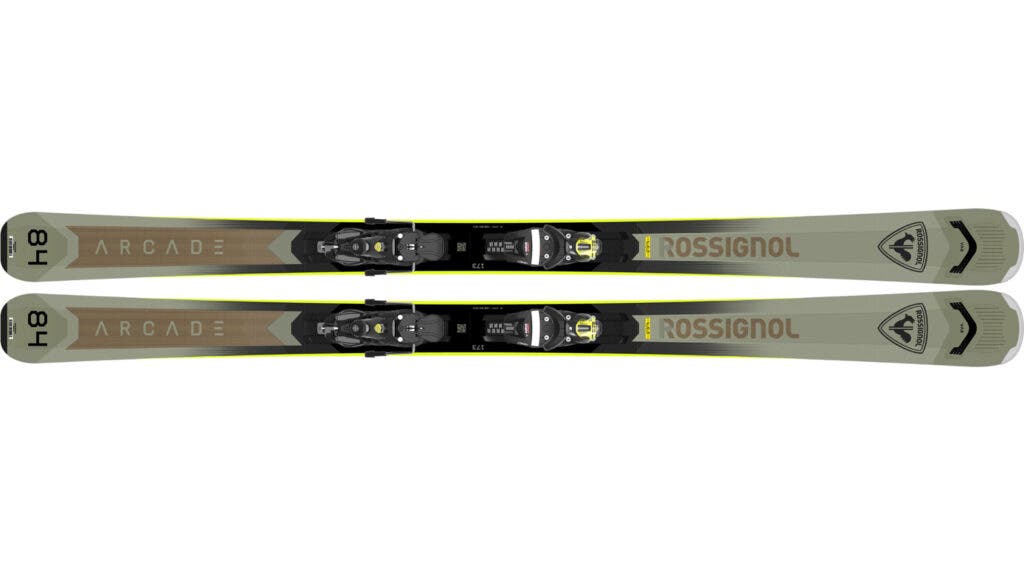 2027 Rossignol Arcade 84 carving ski with bindings on white background