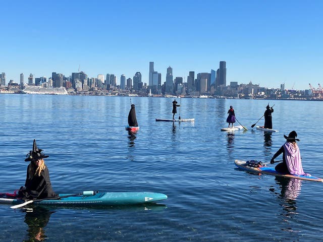 Seattle Witches and Warlocks Paddle 