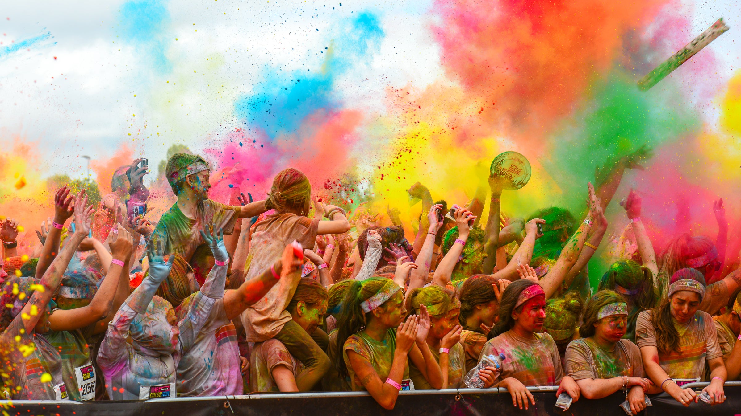 Color Run founder Travis Snyder says the event draws in participants who have never run a 5K before.