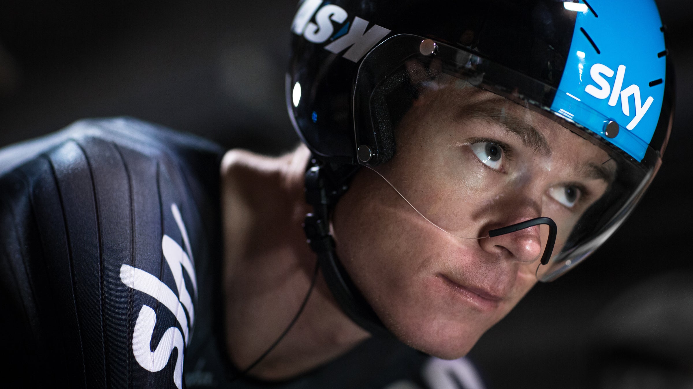 Channel Tunnel Chris Froome English Channel Eurotunnel Folkestone In© Jaguar La Manche Pinarello Sea Team Sky Tour De France Tunnel cycling photo Patrick Gosling