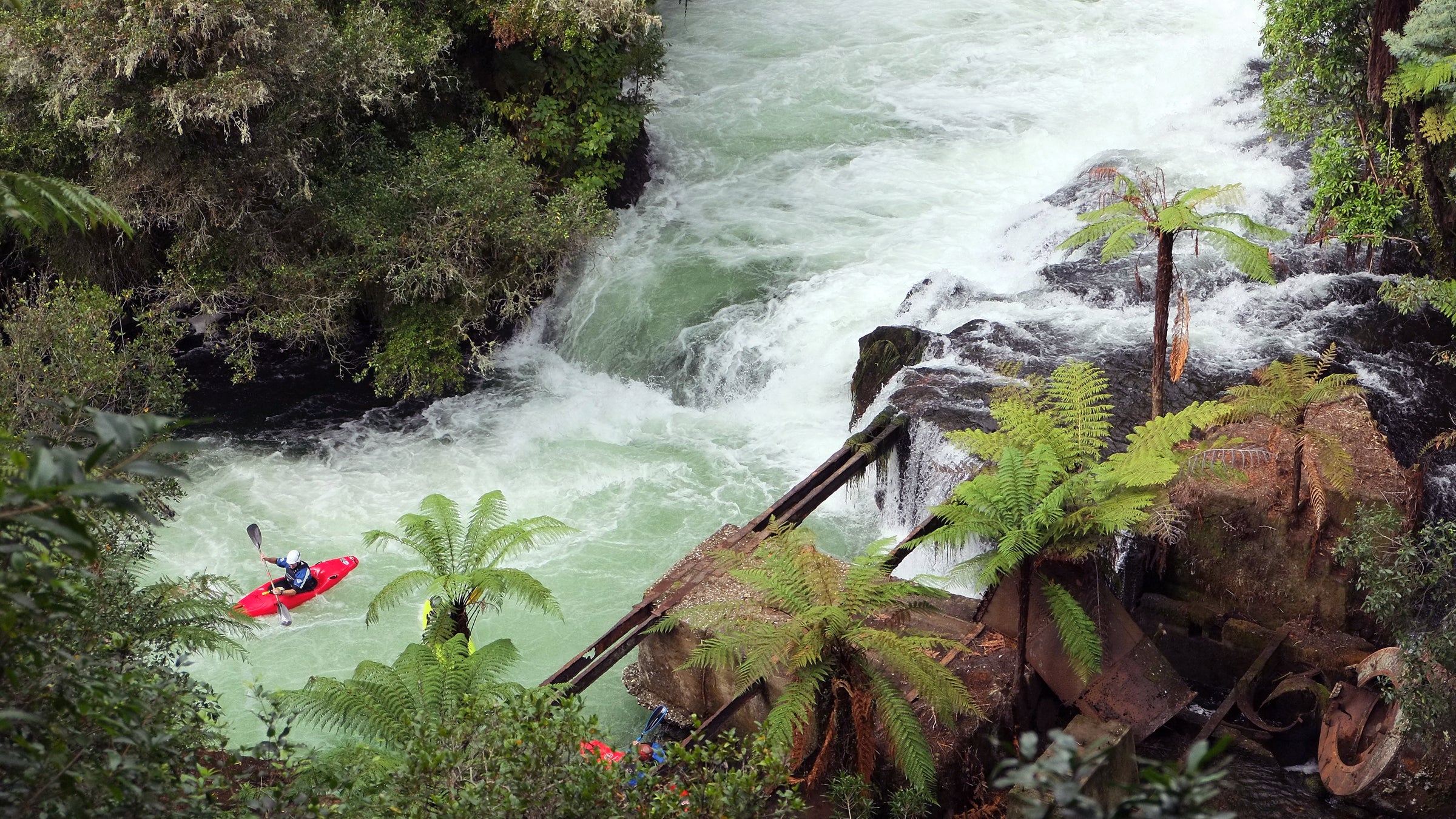 Louise Jull was with a group of kayakers near Okere Falls on the Kaituna River when she became separated.