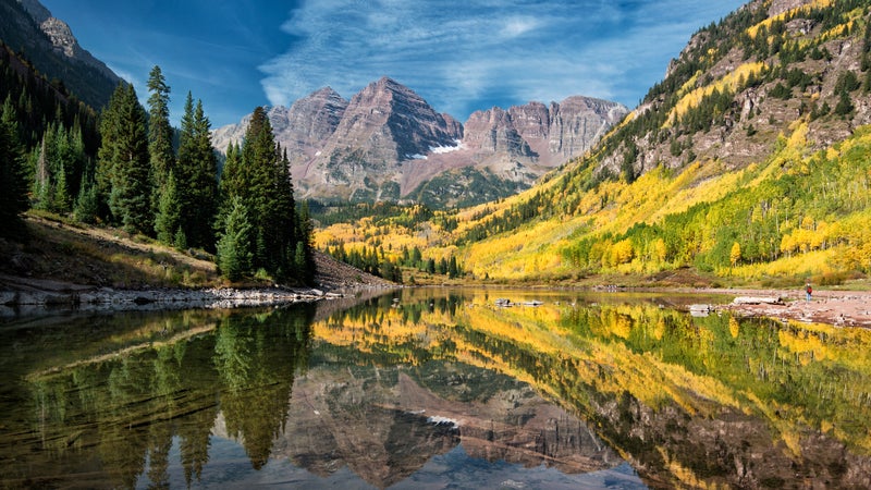 Nearby Maroon Lake.