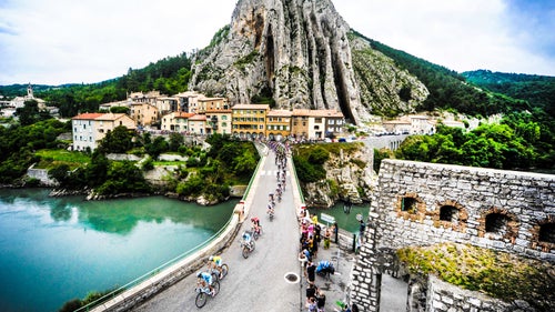 sisteron alps tour de france durance river baume rock cycling photography james startt