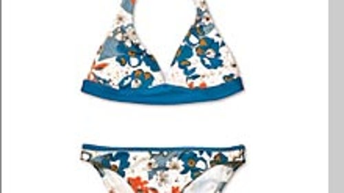 Water Girl Ipanema Halter Top and Bottom Turn Bottoms - Bikinis
