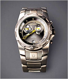 Nixon shop titanium watches