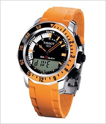 Tissot sea hotsell touch orange