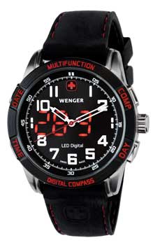 Wenger Nomad LED Compass Watch