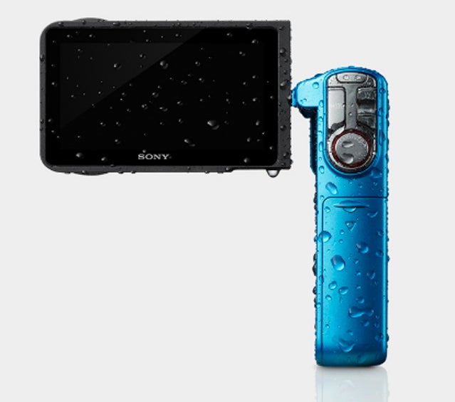 Sony HDR-GW77V camcorder.