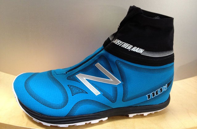 New balance clearance blue running shoes