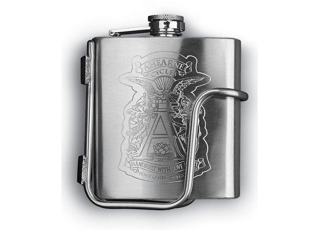 Ahearne Custom Engraved Flask outside holiday gift guide