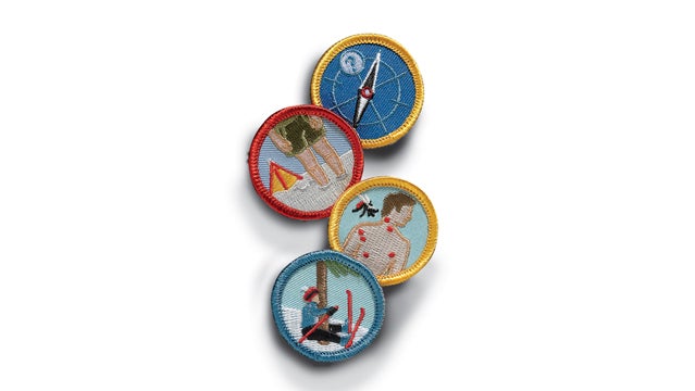 Demerit Wear Badges outside holiday gift guide