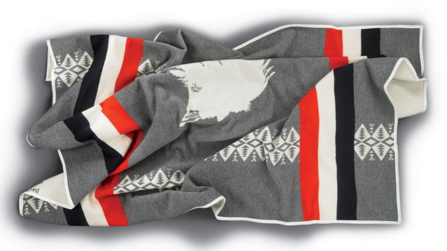 Pendleton Heroic Chief Blanket outside holiday gift guide