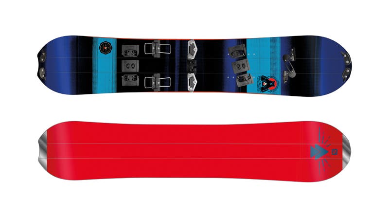 The First Splitboard to Split Into Four Parts