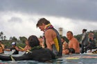 Bruce Irons paddle-out